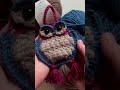 Crochet owl pouch, sneak peek! #crochet #amigurumicrochet #amigurumi #crochetpatterns