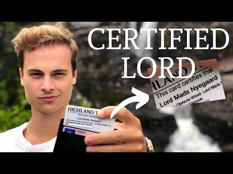 HOW I BECAME A LORD | VISITING MY ESTATE IN SCOTLAND???????
