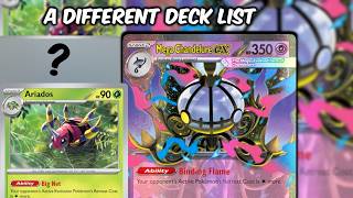 The Mega Chandelure ex Does CRAZY Damage With The Help Of Ariados, Pitch Black!
