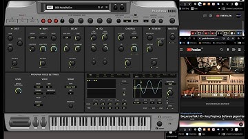 Korg Prophecy 1.5 Update (Native) Physical Modeling, Zusatz zu SequencerTalk 105 #Synthesizer