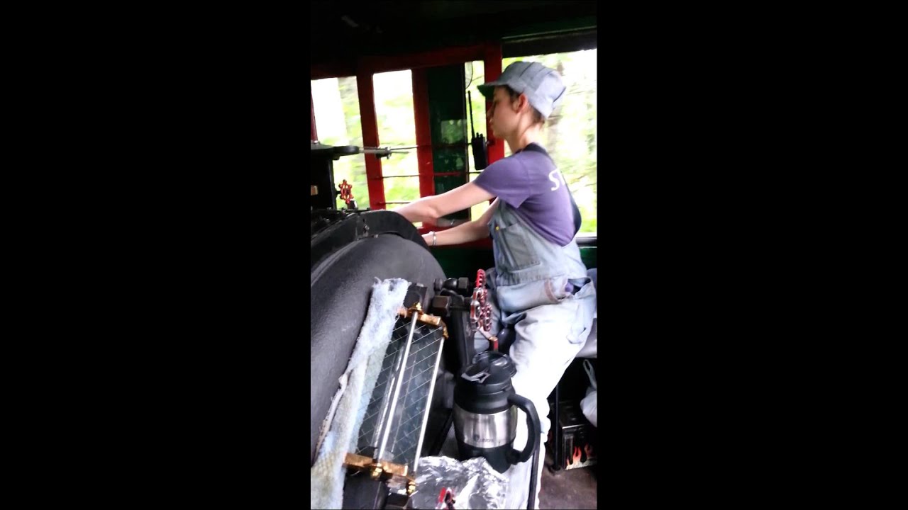 BC Forest Discovery Centre 1910 0-4-0 Vulcan Steam Locomotive: In the Cab Part 1