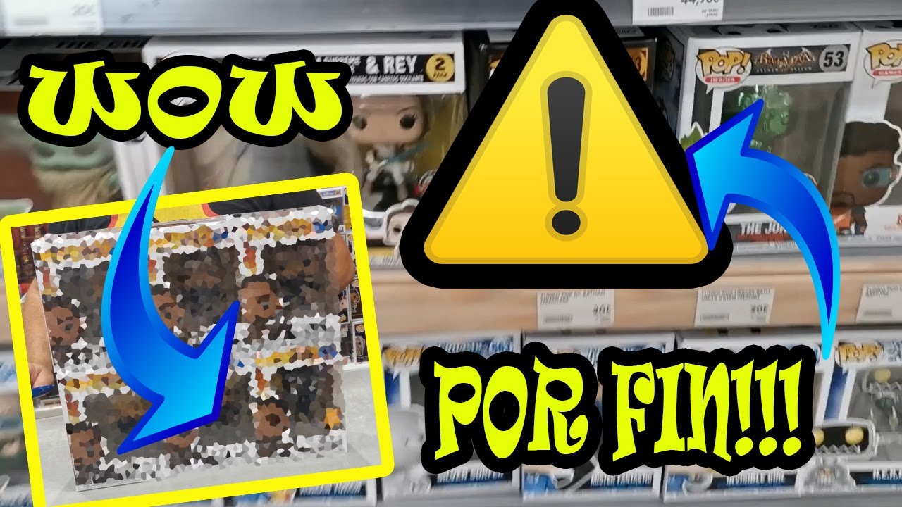 ¡ POR FIN TE ENCUENTRO MALDITO! Cazando Funko pop MUY BARATOS encuentro MUCHAS EXCLUSIVAS