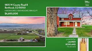 1805 W County Road 8 Berthoud, CO
