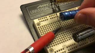 Laboratory 6: Exercise 4; capacitors in parallel