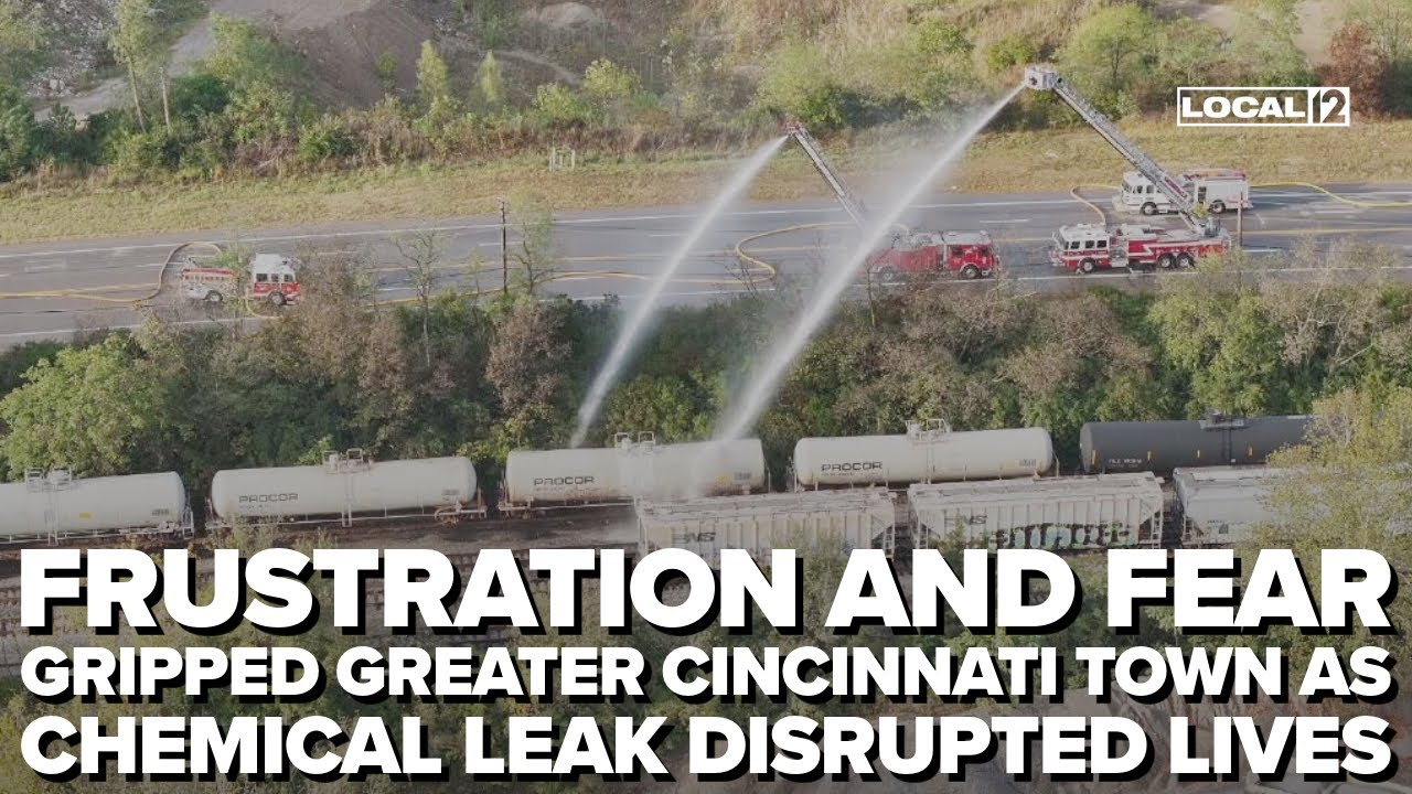 Frustration and fear gripped Greater Cincinnati town as chemical leak