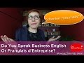 Do you speak business english