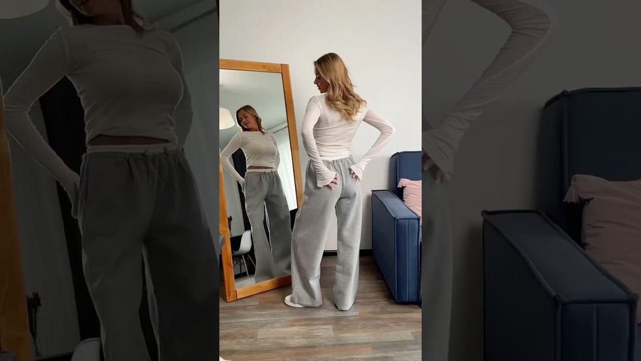 Те самые трендовые спортивные штаны с WB 😍Удобные и сели идеально Артикул 258971056 #wb #спорт #вб