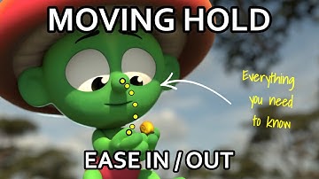 How to Use Moving Holds and Ease In/Out for Better Animation!