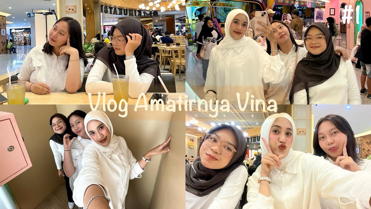 Seperti mengasuh 2 bocil | Vlog Amatirnya Vina #1