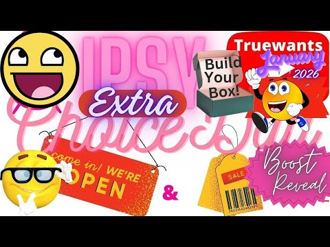 IPSY January 2026 Choice Reveal My 2 Paid Accounts EXTRA Box | Original Bag | ADD‑ONS | Beauty Finds
