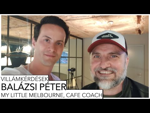 BALÁZSI PÉTER, MY LITTLE MELBOURNE ✖️ SZÁNTÓ PÉTER ✖️  Villámkérdések⚡️