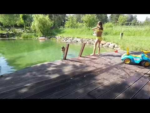 Плавательный пруд без