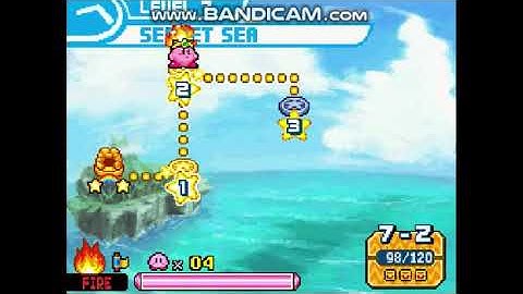 Kirby Squeak Squad - World 7 Secret Sea