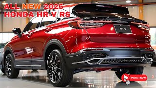 Finally! New 2025 Honda HRV RS Launched! - Release Date! (Red Edition)