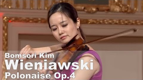 Wieniawski Polonaise in D major, Op.4 - Bomsori Kim 김봄소리