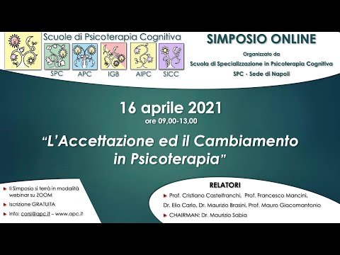 Video: Il Cambiamento In Psicoterapia: Chi Ne è Responsabile