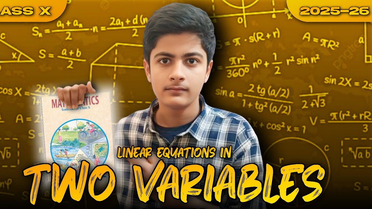 Pair of linear equations in 2 variables / full explanation live pyqs ...