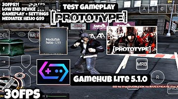 Prototype 1 - Gamehub Helio G99 & Settings