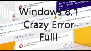 Windows 8.1 Crazy Error Full