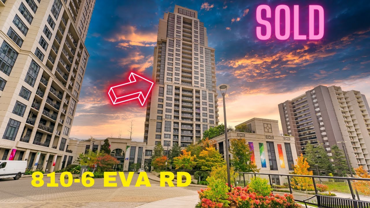 Sold - 6 Eva Rd Unit 810 MLS W7235356 -