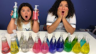 Don’t Choose the Wrong Hand Soap Slime Challenge