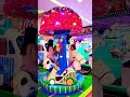 Mini Cars and Horses on the Pink Mushroom Carousel