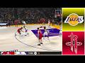🔴LIVE🔴Houston Rockets vs Los Angeles Lakers/Game 2/ West 1st Round/April 21/ / Envivo/ NBA2K26