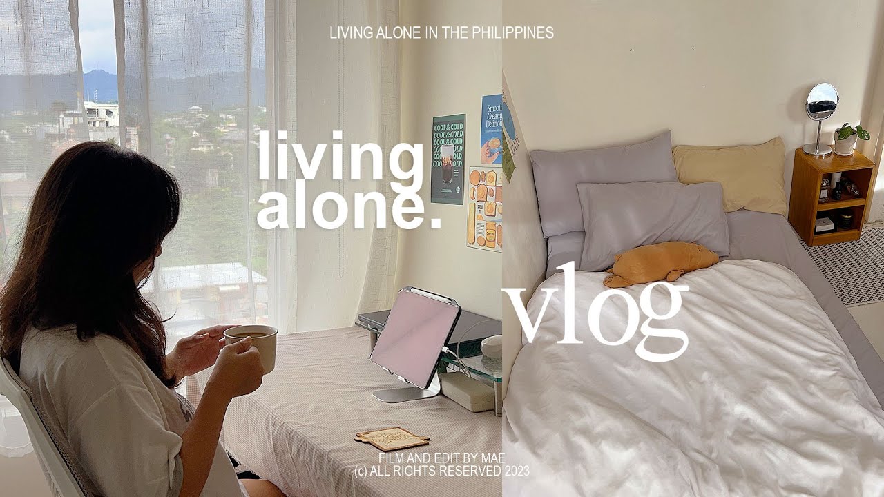 Living alone — new furniture 🪑 kpop fan party ✨  everyday living alone in cebu