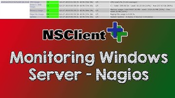 Nagios Core Monitoring Windows Server Using NSClient++ | Tech Arkit