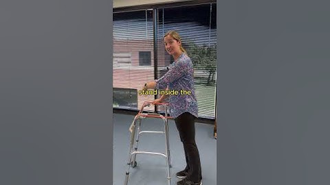 Three Tips for Using a Walker Properly.  #HowTo #Walker #MedSchoolTips