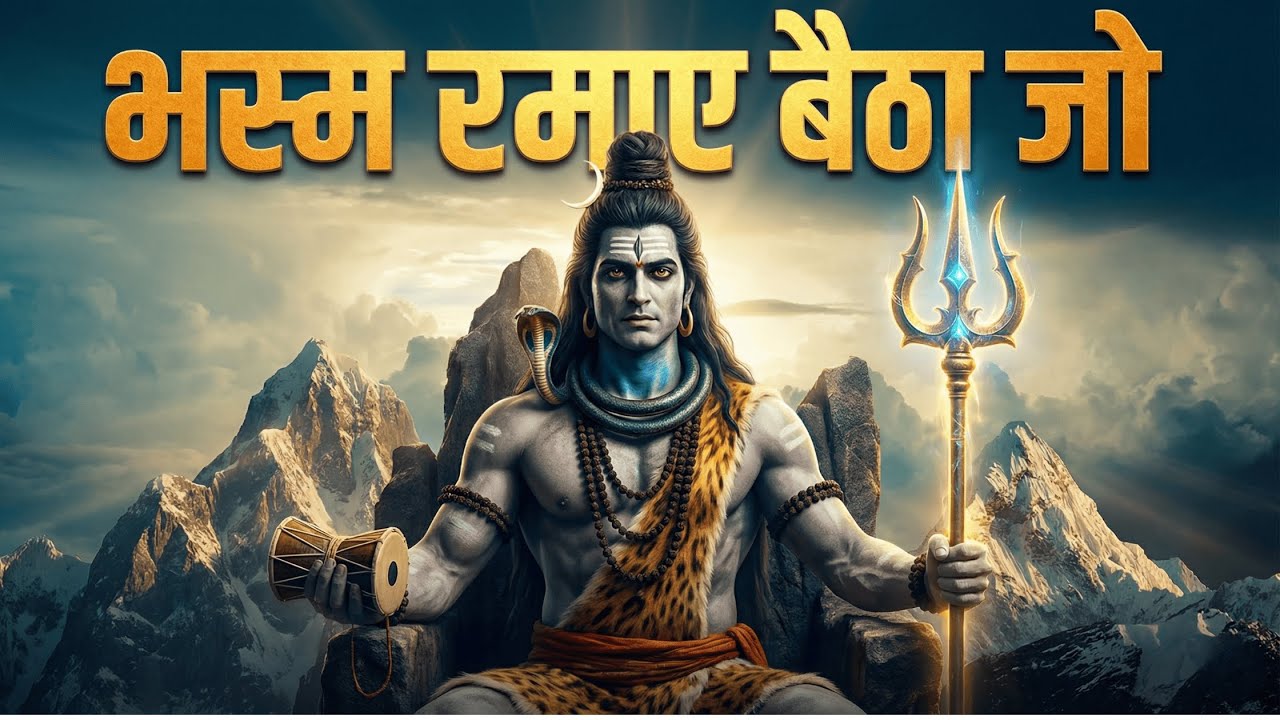 Bhasma Ramaye Baitha Jo 🔱 | Shiva Bhajan | Mahadev Power Song
