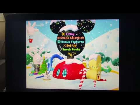 Mickey's adventures in wonderland menu walkthrough DVD 