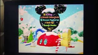 Mickey Mouse Clubhouse: Mickey Saves Santa 2006 DVD Menu Walkthrough