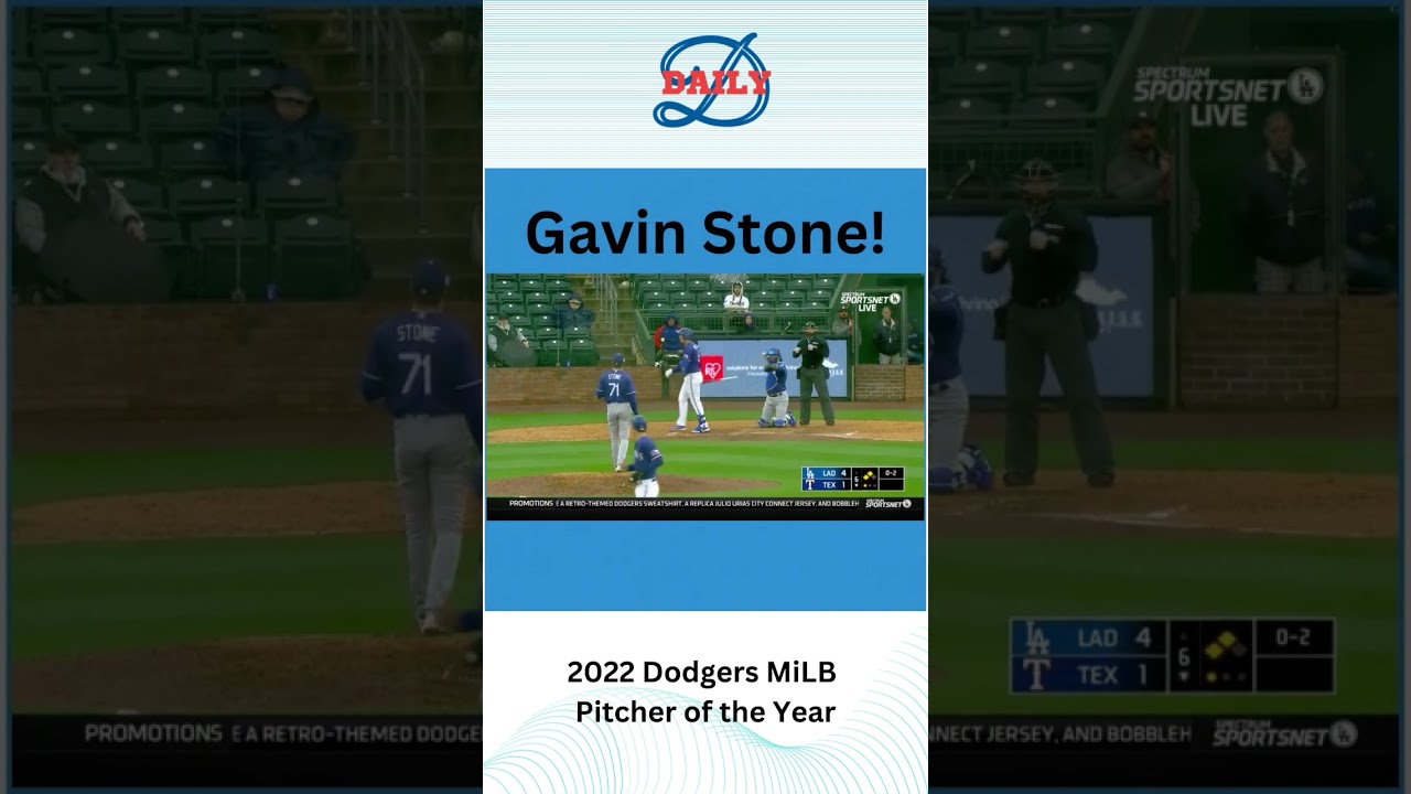 Dodgers' Gavin Stone pronounces MLB debut 'awesome' despite rough results –  Orange County Register