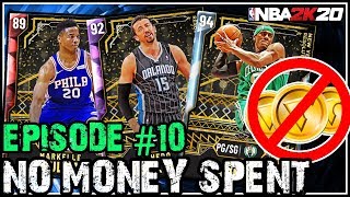 NO MONEY SPENT SERIES #10 - NEW INSANE MT MAKING METHOD! WE GOT A DIAMOND EVO! NBA 2k20 MyTEAM