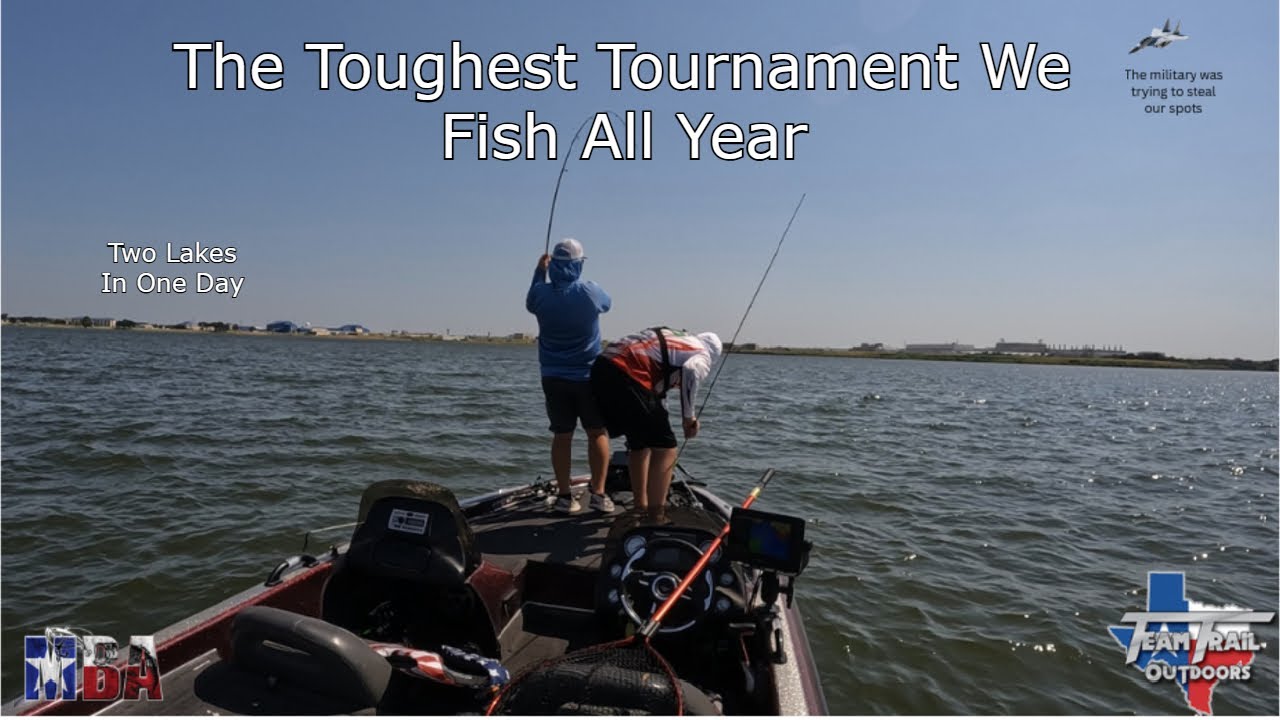 Fishing for $10,000 on 2 DFW Lakes in the August Heat!!! - 2025 TTO KOC Day 1!!!