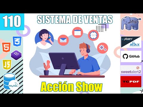 110 Acción MOSTRAR datos de la VENTA en el SISTEMA DE VENTAS (PHP y MySql) FullStack