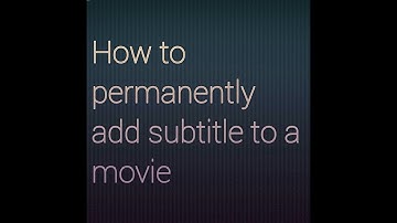 How to Add Subtitles to Video Permanently Using VLC (Hindi)