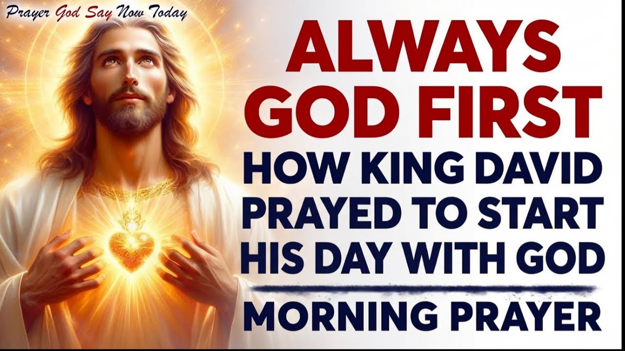 How King David Prayed to Start His Day with God | Morning Prayer
