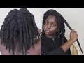 Washing my hair in twists to retain length on my 4c hair