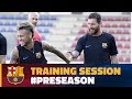 FC Barcelona training session: Evening workout at Ciutat Esportiva
