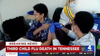 Third child flu death in Tennessee