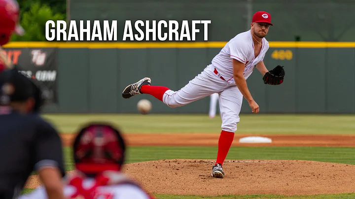 Cincinnati Reds pitcher Graham Ashcraft pitching f...