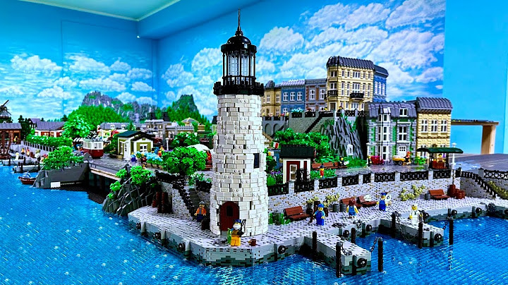 Der Leuchtturm! - Bau einer Lego Stadt Teil 294.