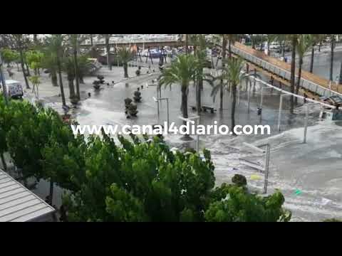Tzunami Rissaga-Meteotzunami al Port d'Alcúdia juliol 2018