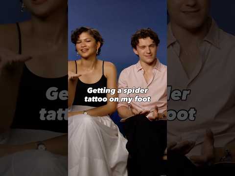 Getting a spider tattoo on my foot like Tom Holland did!