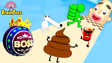 Satisfying Mobile Games Play 9999 Tiktok Gameplay | Sandwich Runner, Going Balls, Pancake Run