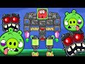 МЕГА ТРАНСФОРМЕР - 9999 КВАДРАТОВ В BAD PIGGIES в игре красный шарик  про New Red Ball 4