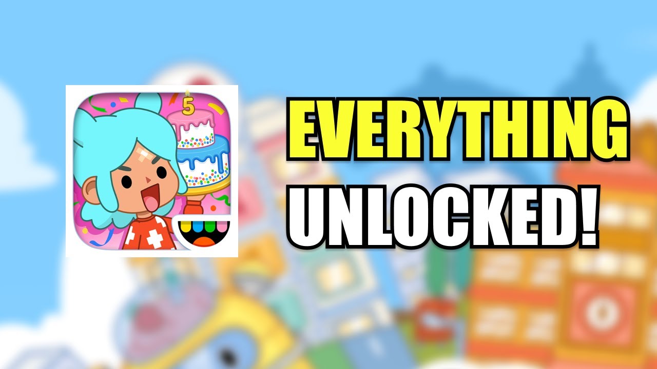 How to Unlock ALL PLACES in Toca Life World for FREE iOS Android YouTube