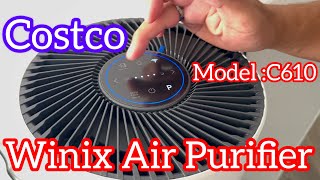 Unboxing and reviewing Winix air purifier from Costco